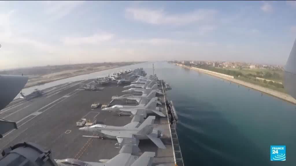 Le porte-avions américain Abraham Lincoln est arrivé au Moyen-Orient