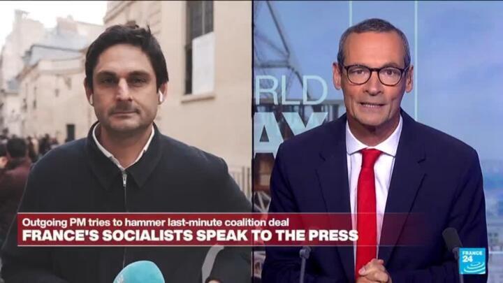 Socialist party leader Olivier Faure says his camp wants a real left-wing government