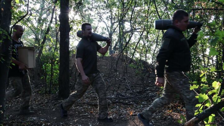 Kyiv's forces struggle to hold the line in eastern Ukraine against Russia's better resourced army.