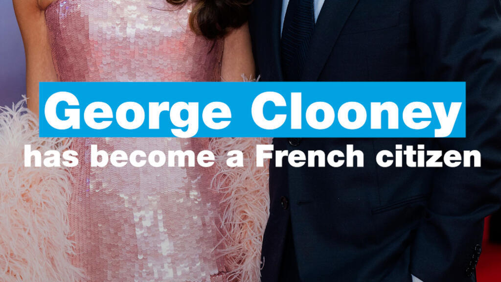 George Clooney has become a French citizen