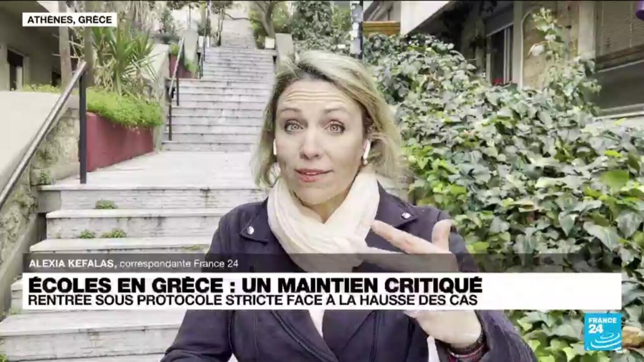 Covid19 en Grèce rentrée scolaire sous protocole stricte face à la