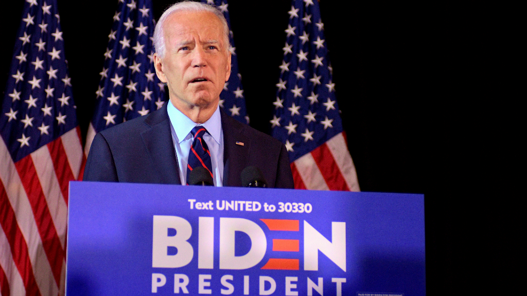El demócrata Joe Biden es uno de los principales rivales de Donald Trump para las elecciones de 2020.