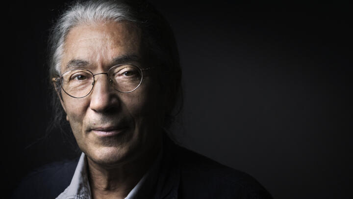 File photo of Franco-Algerian writer Boualem Sansal taken in Paris on September 4, 2015.