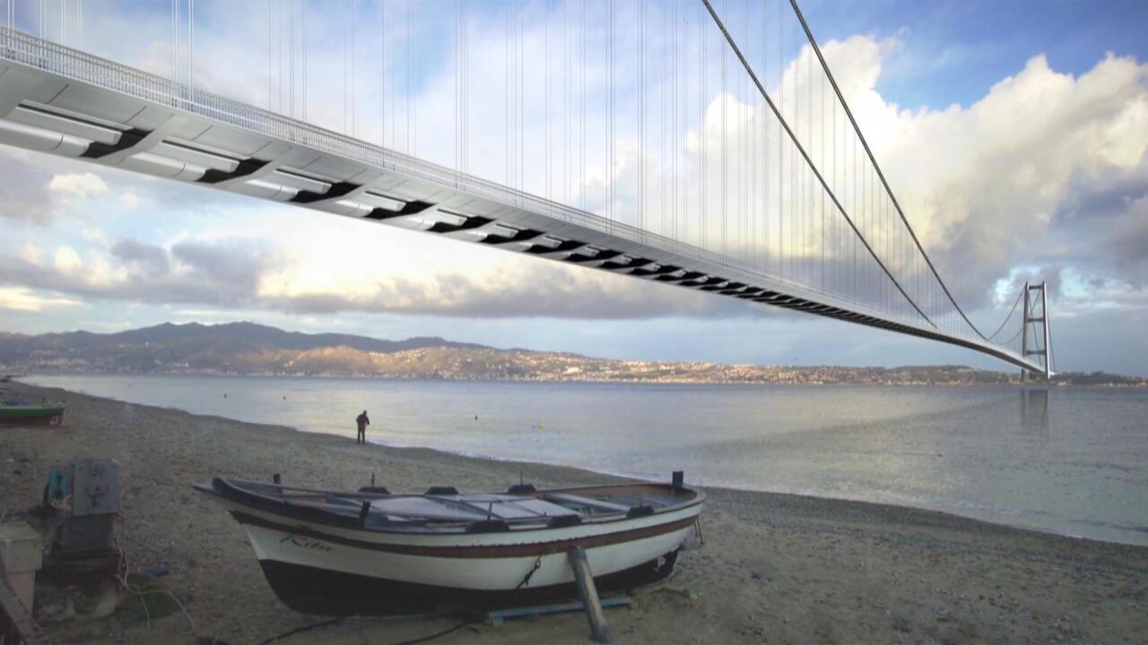 Italie : en Sicile, le projet de pont suspendu inquiète