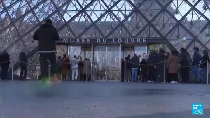 Louvre says hundreds of works damaged by water leak in late November