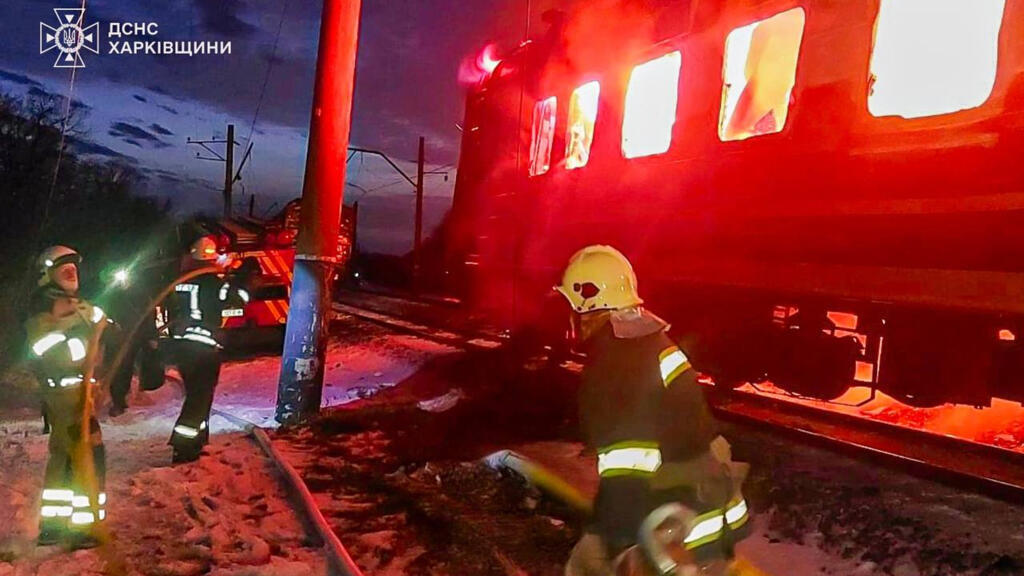 At least 12 killed in Russian drone attack on passenger train