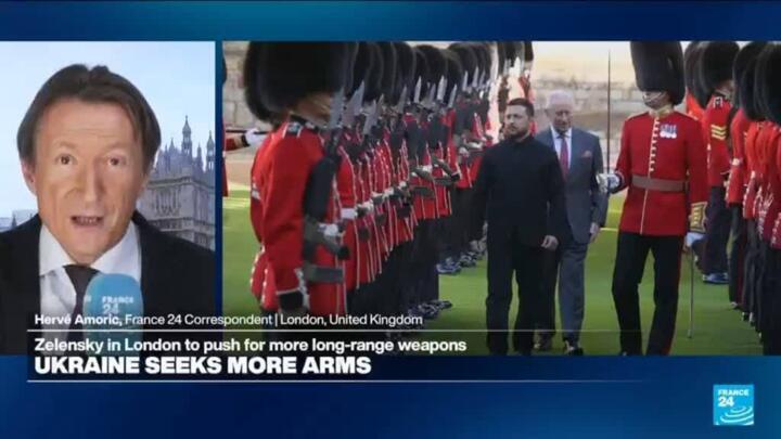 Ukraine's Zelensky meets King Charles III at Windsor