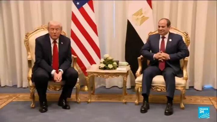 Donald Trump praises role played by Egyptian President in Gaza deal