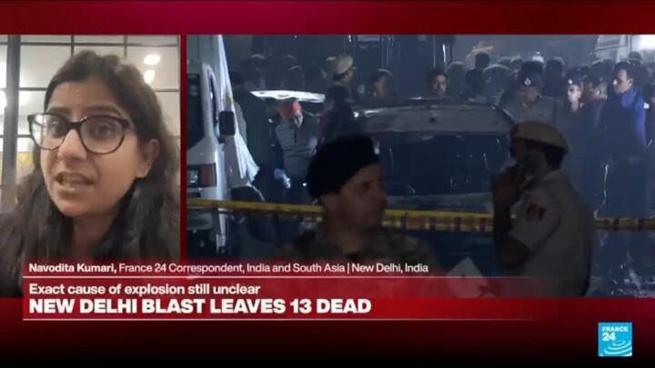 In India, New Delhi blast leaves 13 dead