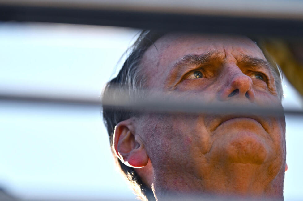 El expresidente de Brasil, Jair Bolsonaro (2019-2022), participa en una protesta el 7 de mayo de 2025 en Brasilia (Brasil).