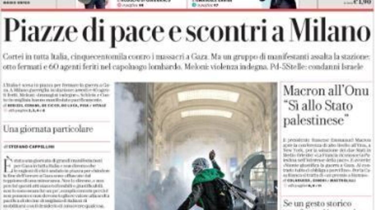 Manifestations pour Gaza en Italie : "Un monde qui raconte un pays différent"