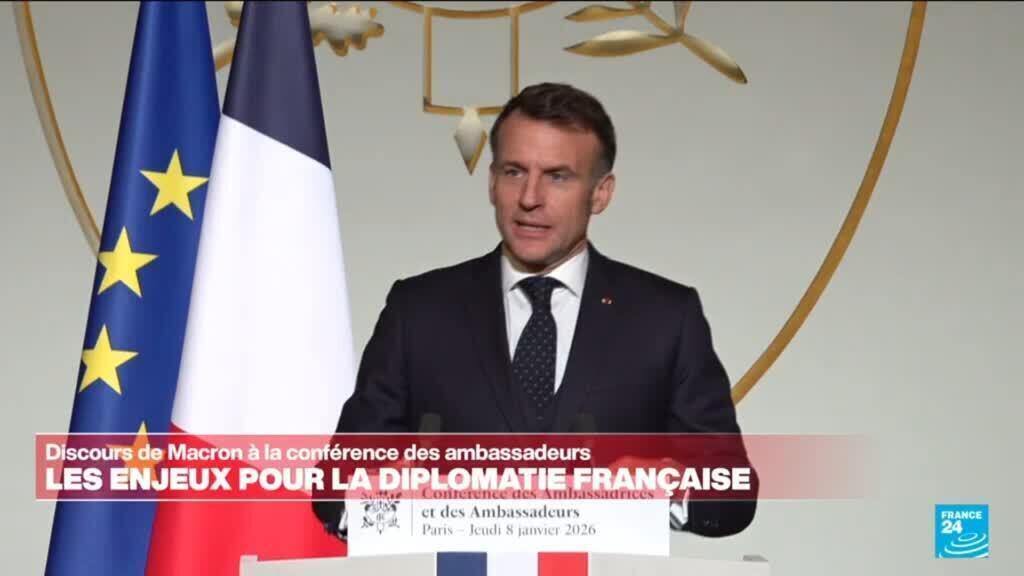 REPLAY - Discours d'Emmanuel Macron : "Nous sommes dans un monde qui se dérègle"