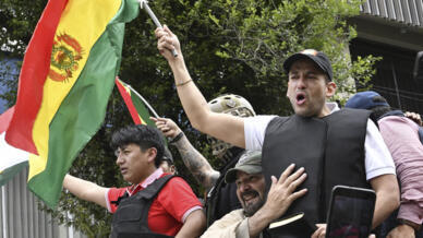 El gobernador de Santa Cruz, Luis Fernando Camacho, fue detenido este miércoles 28 de diciembre.