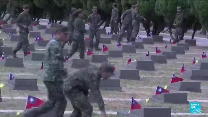 Taiwan 'won't cede an inch' of territory after China's pressure on Taipei