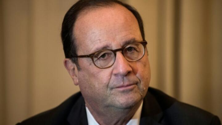 File photo of former French president François Hollande