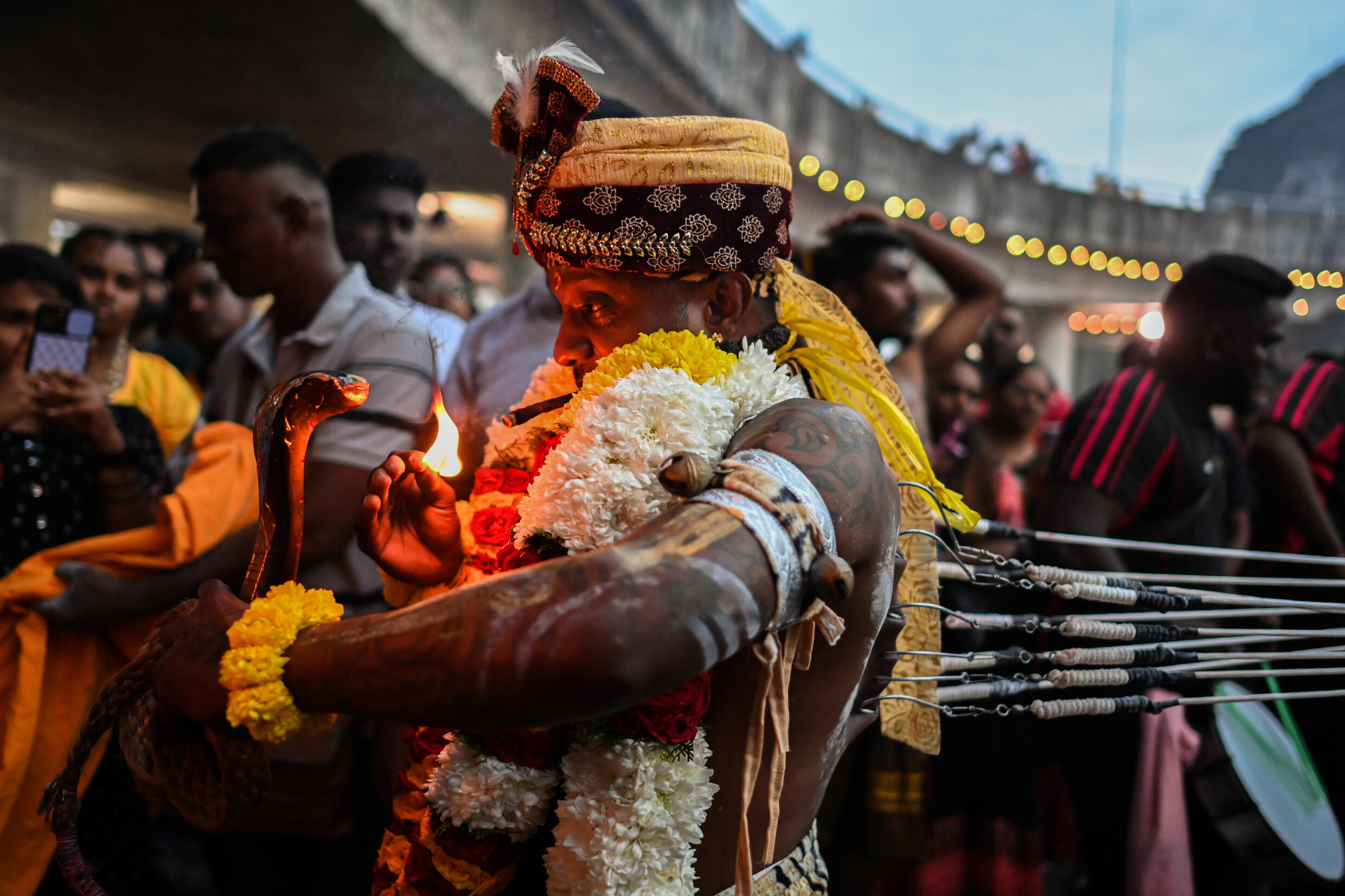 Piercings and prayer Malaysian Hindus celebrate Thaipusam