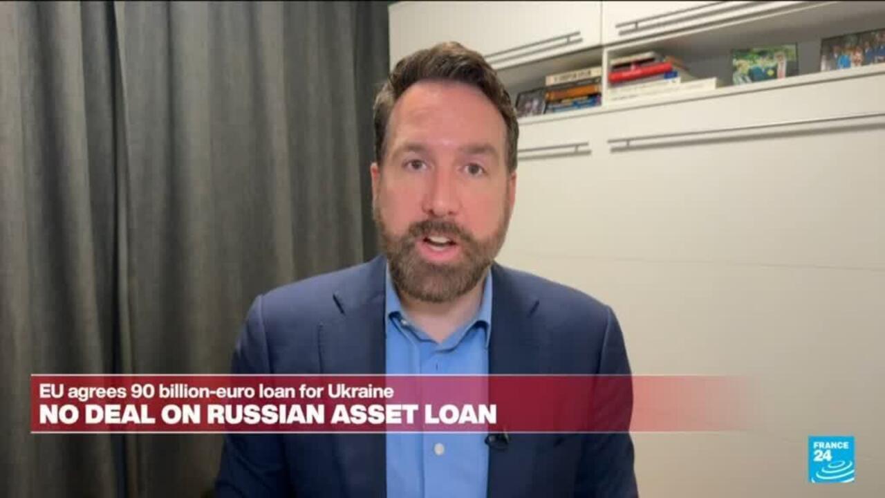 EU leaders agree on €90 billion loan to Ukraine as 'plan B' to use of Russian assets