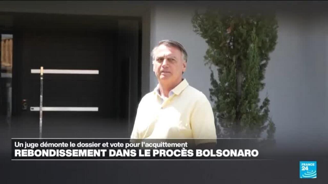 Rebondissement au procès Bolsonaro : un juge démonte le dossier et vote pour l'acquittement