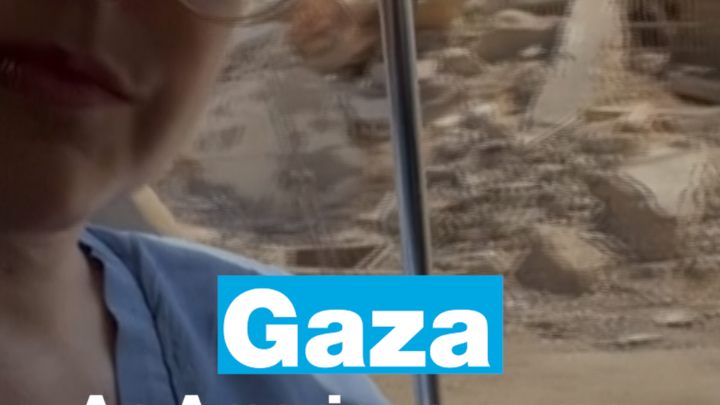 Gaza: An American nurse films hospital destruction