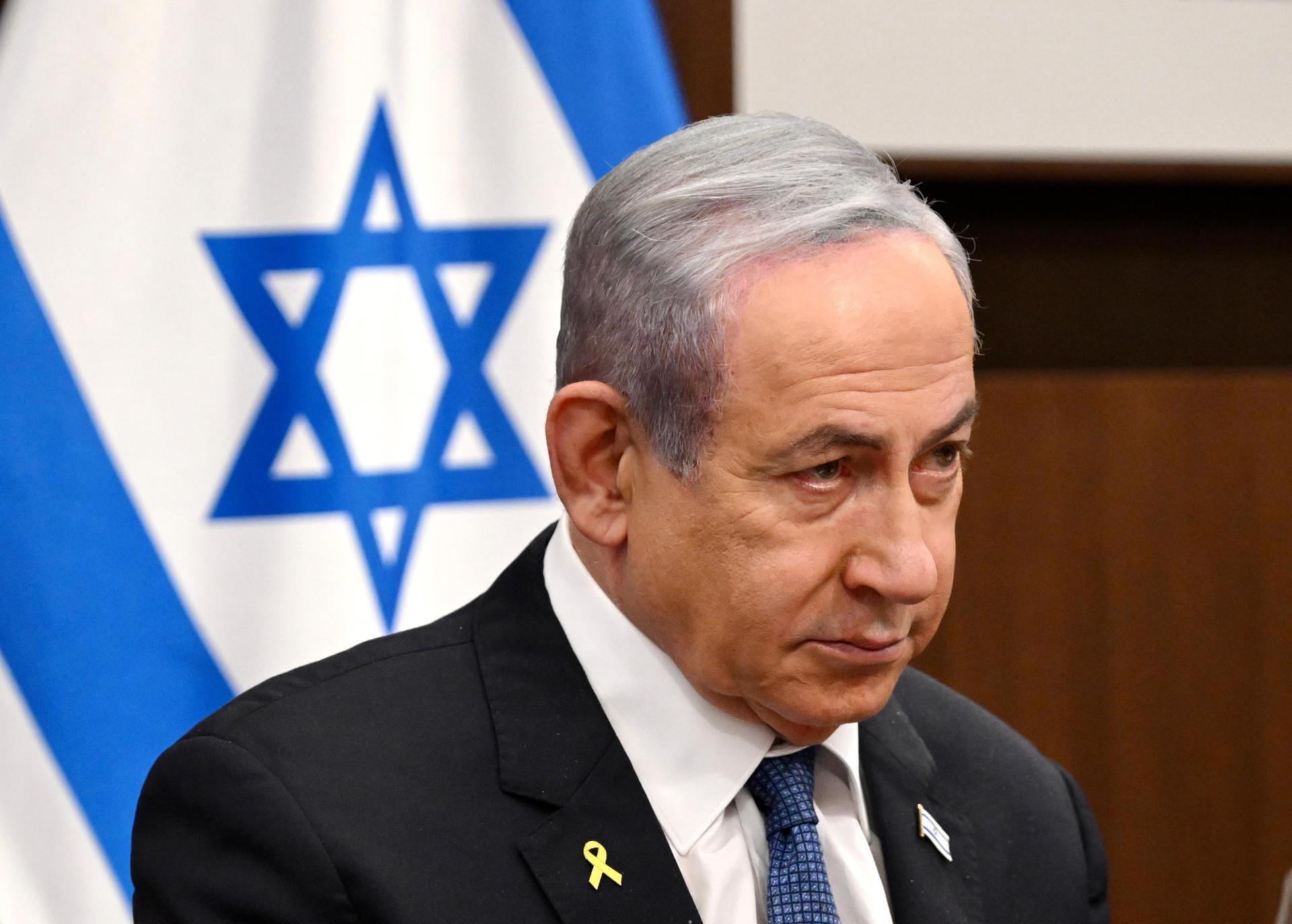 Benjamin Netanyahu à Jérusalem, le 21 octobre 2024.