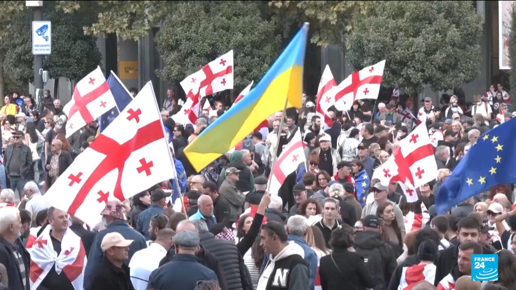 Georgian PM vows crackdown on opposition after protests, accuses EU of meddling
