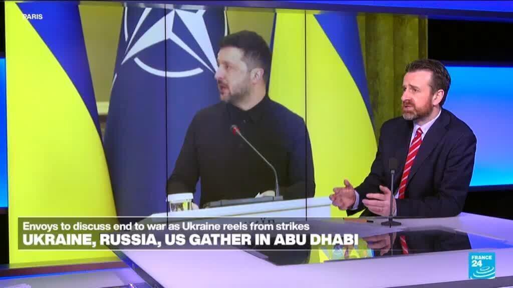 Ukraine, Russia and United States gather in Abu Dhabi