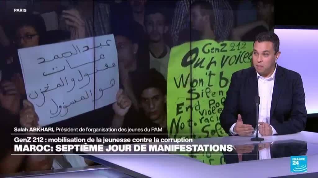 Manifestations au Maroc : 