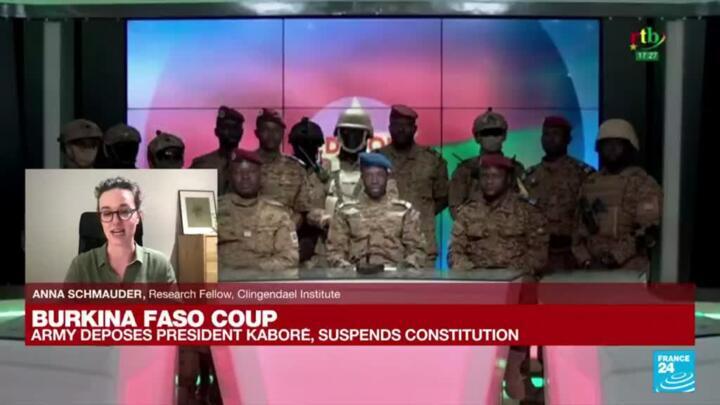 Coup in Burkina Faso: 'The military takeover is likely well welcomed'
