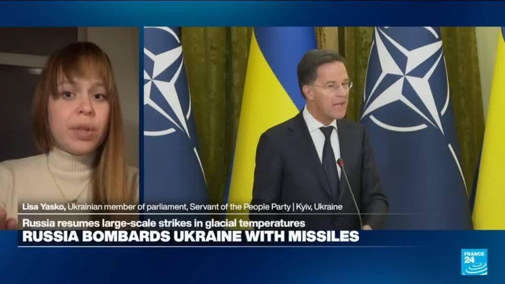 'NATO could do so much more', Ukraine MP says as Russia resumes large-scale strikes