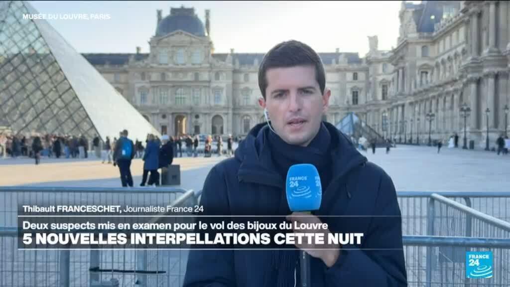 Casse du Louvre : cinq nouvelles interpellations