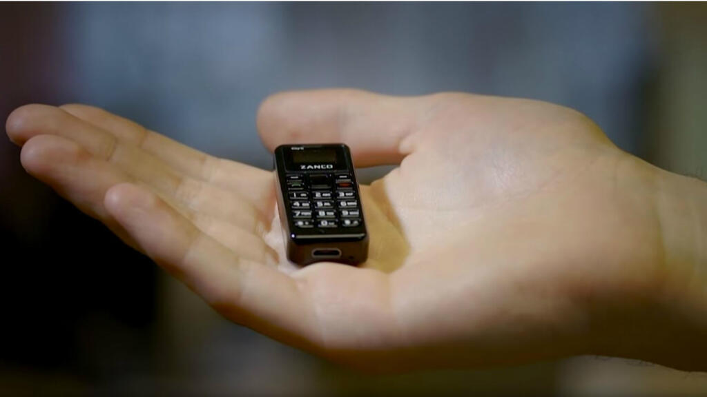 Voici le Zanco tiny t1, le plus petit téléphone portable du monde