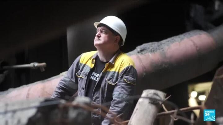 FRANCE 24 reports from Ukraine's power plant damaged by Russian strikes