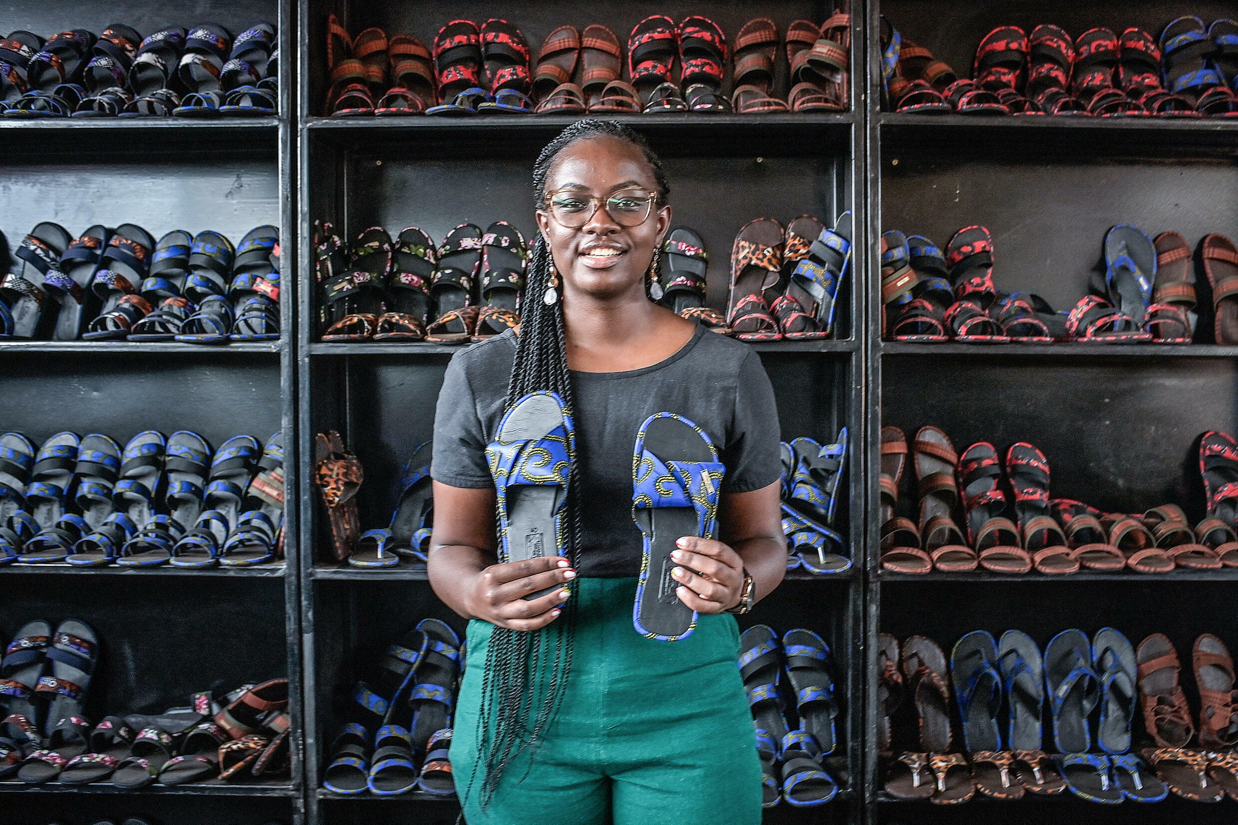 Ysolde Shimwe said young designers like her were keen to change Rwanda's image