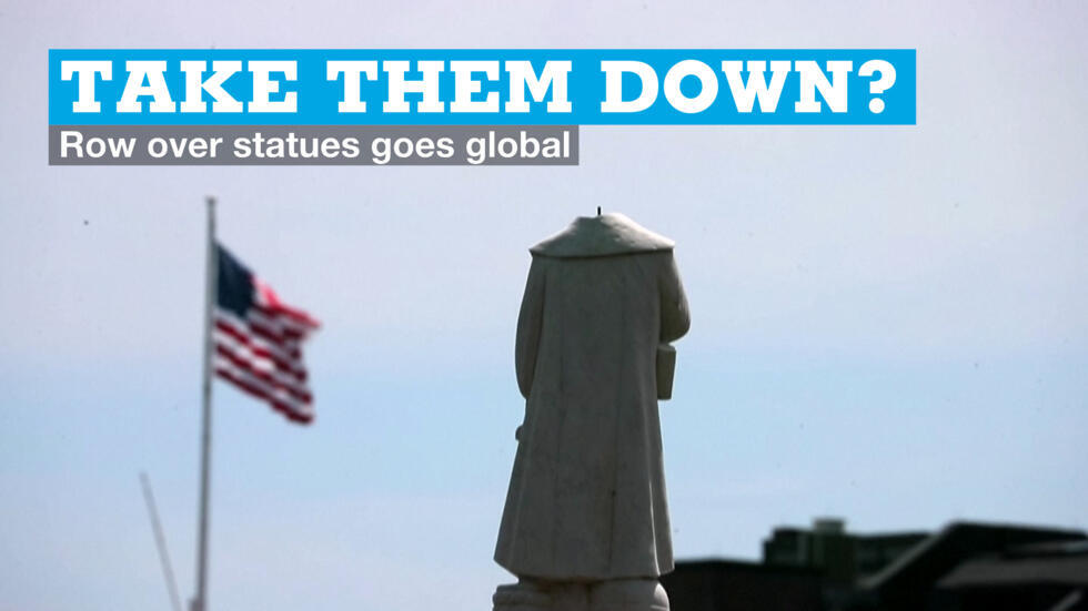 Take them down? Row over statues goes global The Debate