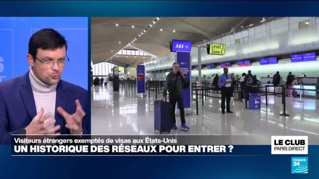 États-Unis : visiteurs étrangers exemptés de visa, un historique des réseaux pour entrer ?