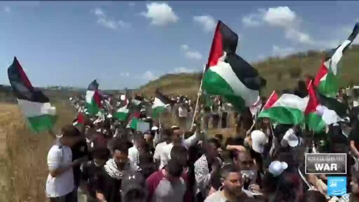 Palestinians mark 76 years of Nakba as Israel renews offensive