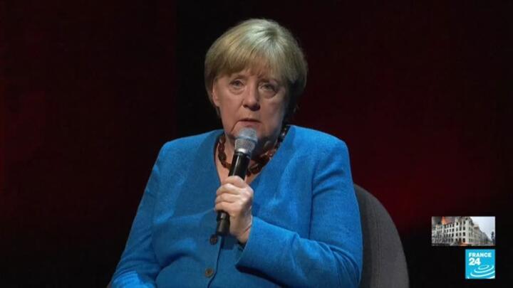 Merkel defends Russia legacy, says 'nothing to apologise for'