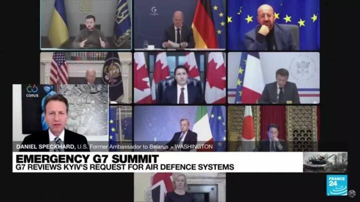 UN, G7, NATO 'showing Moscow and the world that they remain undeterred in their support for Ukraine'