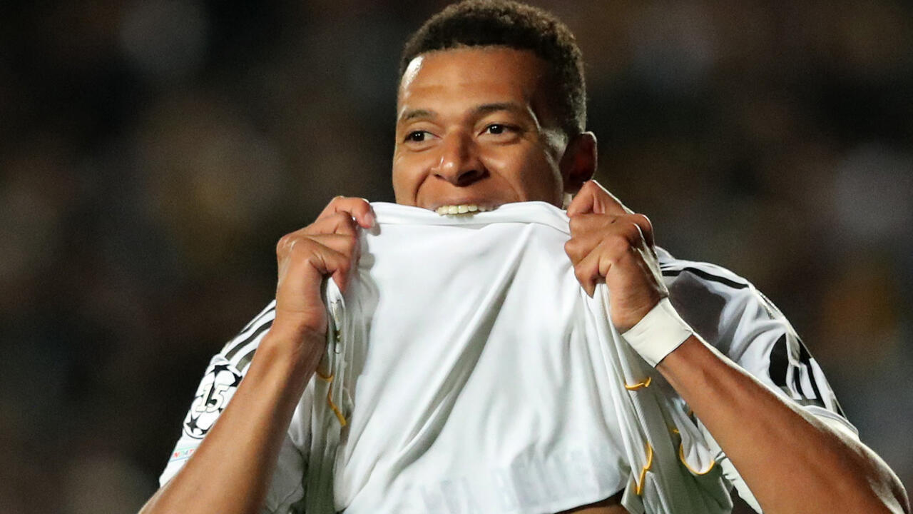 Ligue des champions : Kylian Mbappé porte le Real Madrid avec un triplé