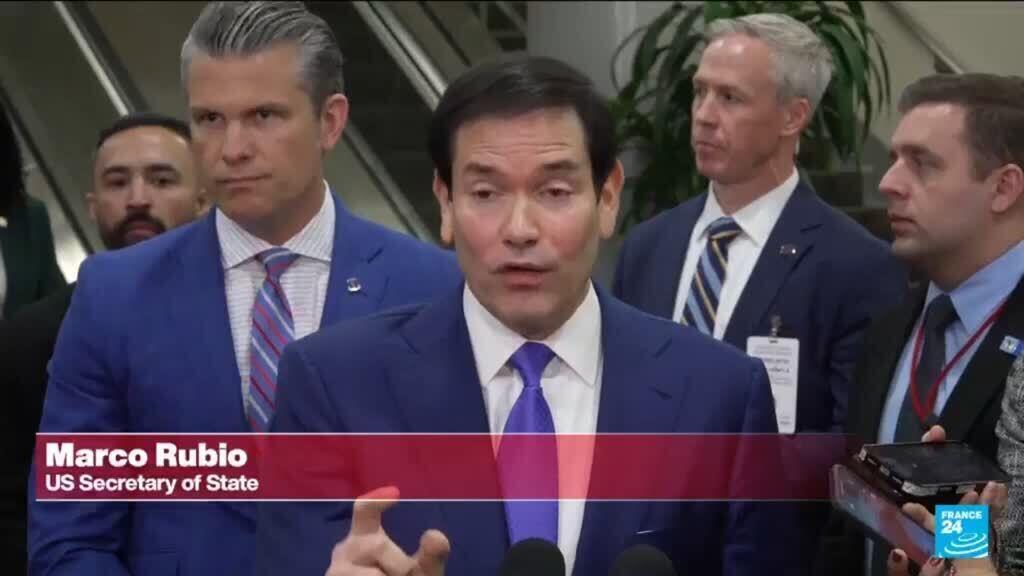 Replay: U.S. Secretaries of State and Defence address Venezuela, Greenland