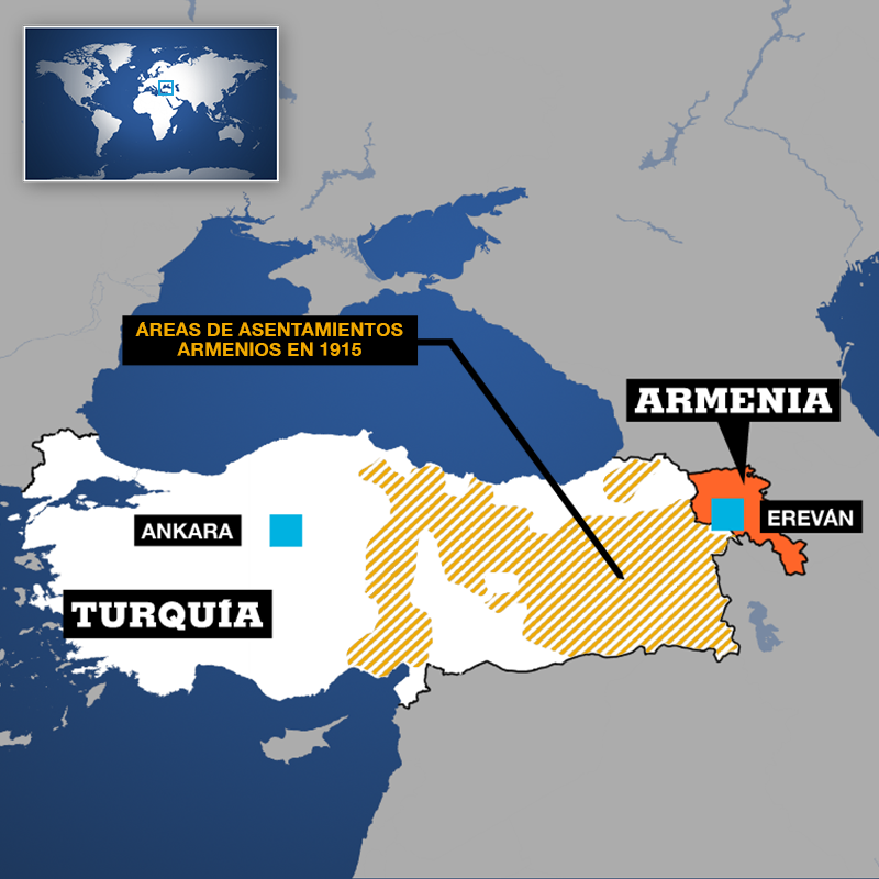 104 años del genocidio armenio, una conmemoración con polémica