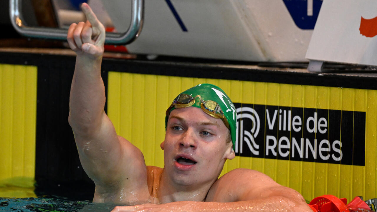 French Swimming Phenomenon Léon Marchand Leads the Way at National