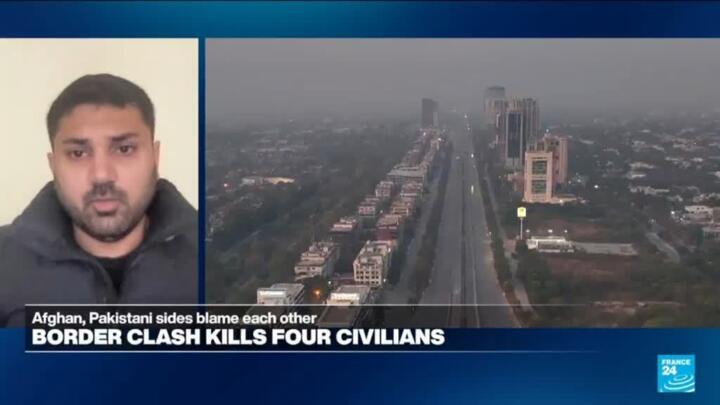 Border clash between Afghanistan and Pakistan kills four civilians