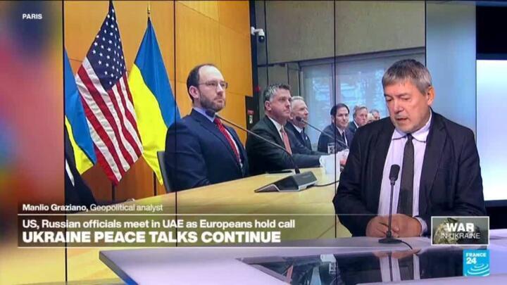 Ukraine peace talks continue: US and Russian officials meet in UAE