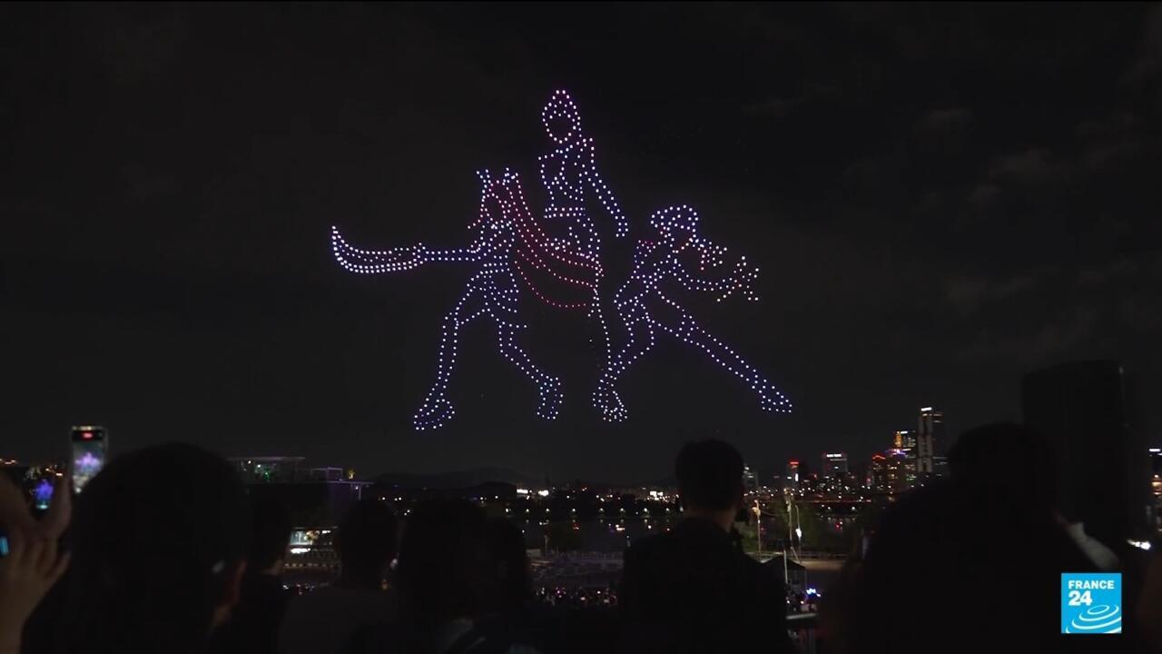 The Bright Side: 'KPop Demon Hunters' drone show delights fans in Seoul