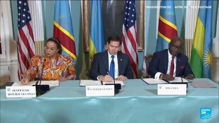 Trump brokers peace deal between DR Congo and Rwanda as clashes continue