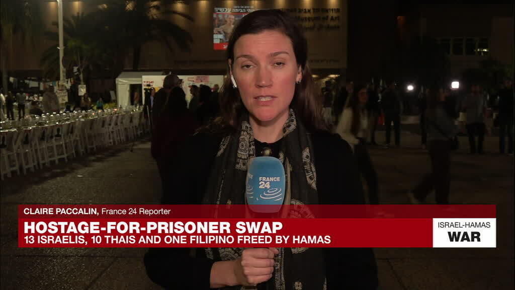 Released Israeli hostages receiving medical care