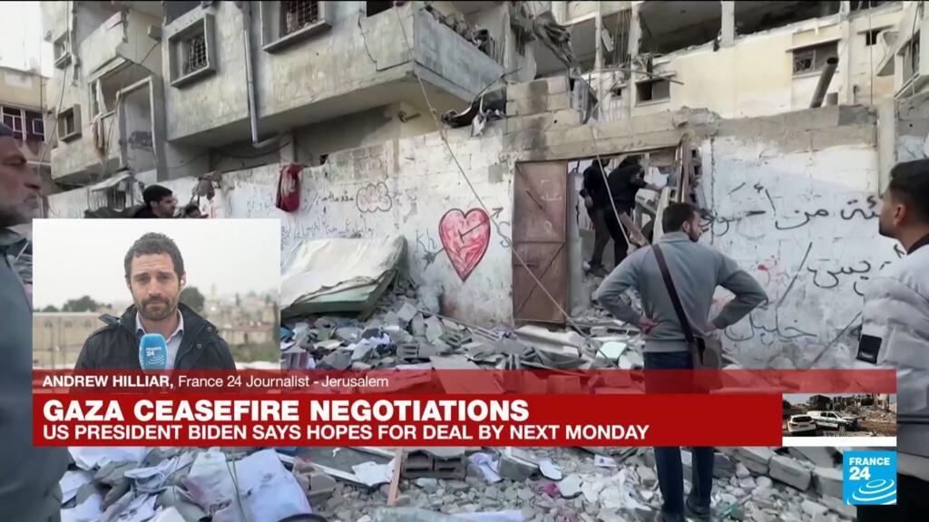 Cautious optimism as Biden says ceasefire deal near