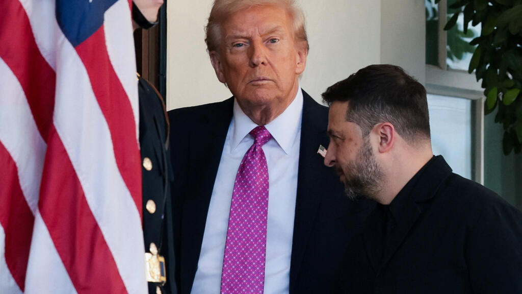 After meeting with Zelensky, Donald Trump says 'too soon' for Tomahawks delivery