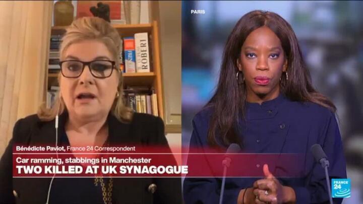 Two killed, three wounded in 'terrorist attack' outside Manchester synagogue